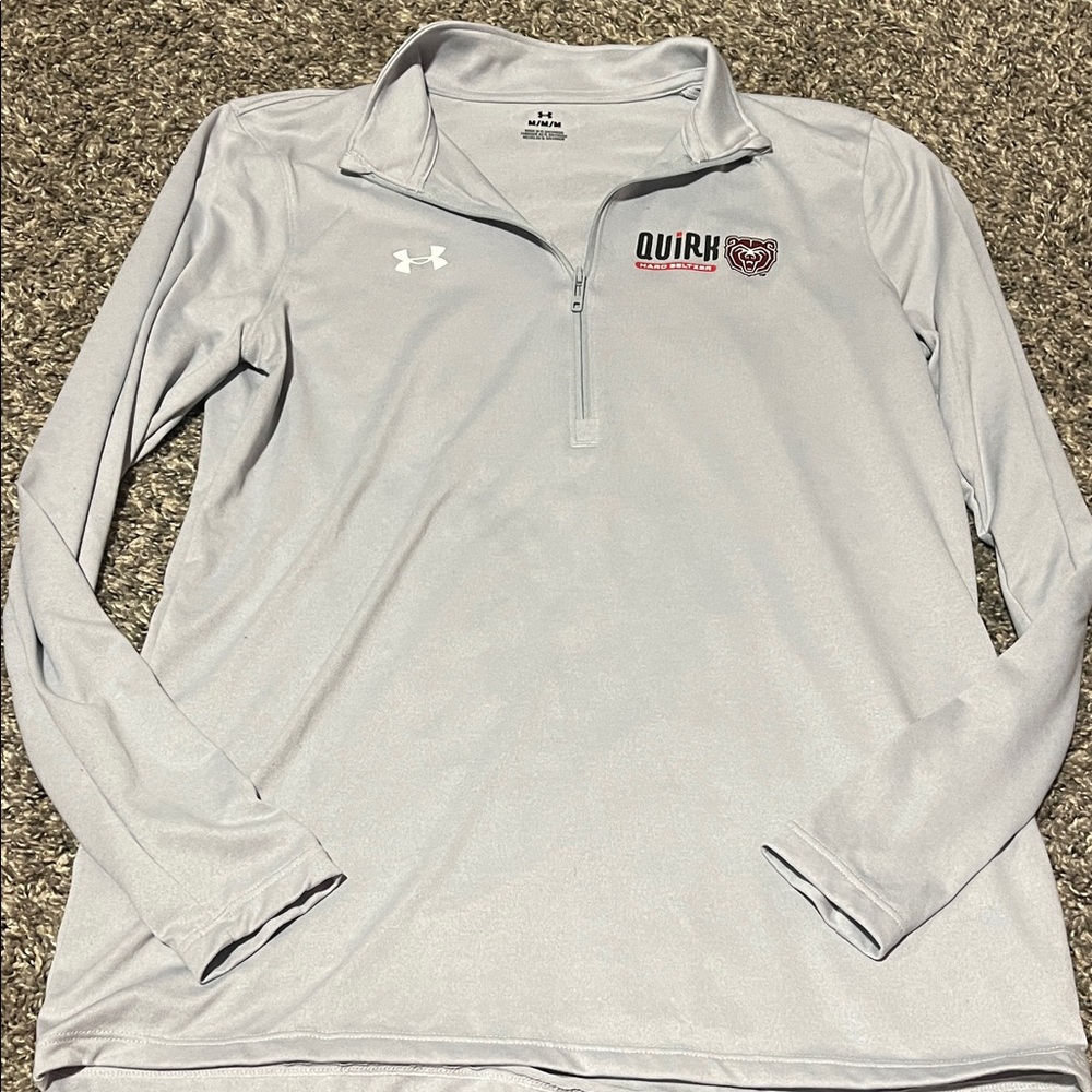 Under Armour Light Gray Long Sleeve Top